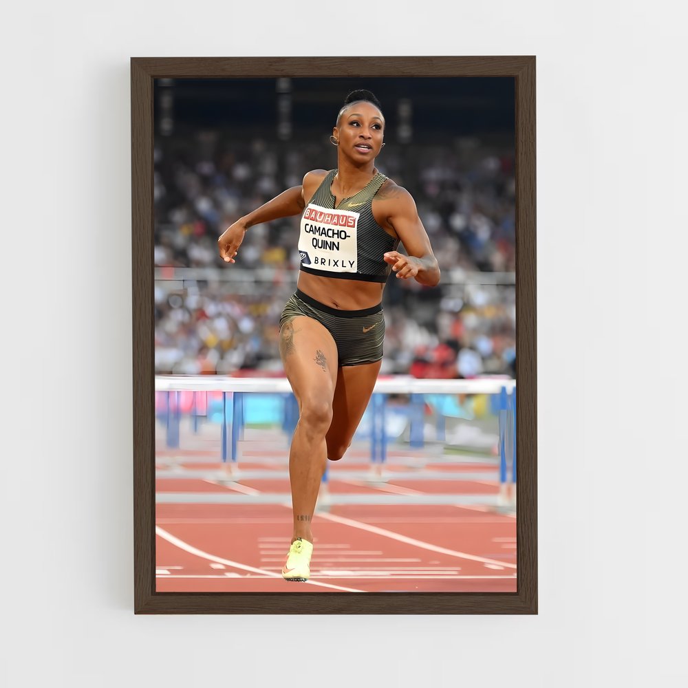 Poster Jasmine Camacho-quinn – affiche Athlétisme (vue 5)